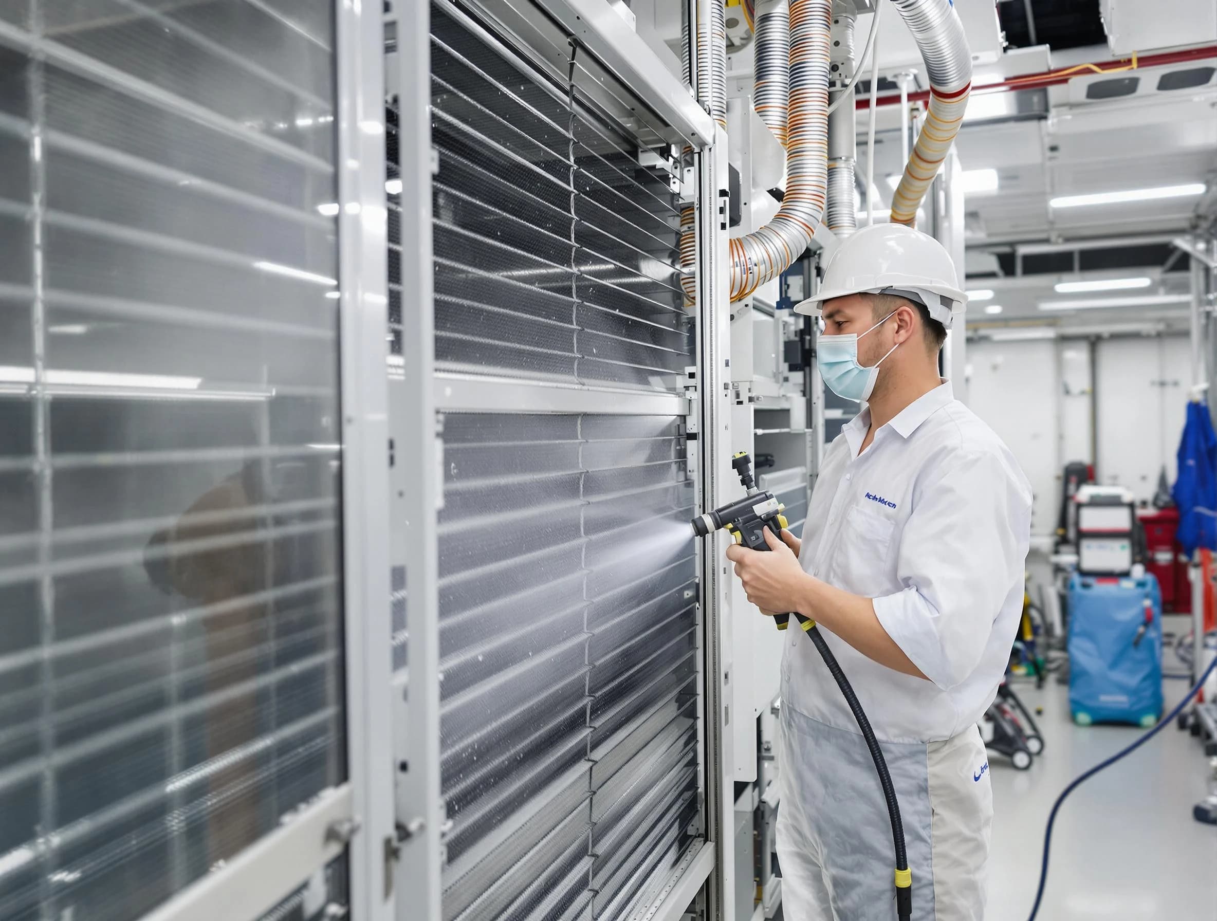 Professional AC coil cleaning by Pell City Air Duct Cleaning in Pell City