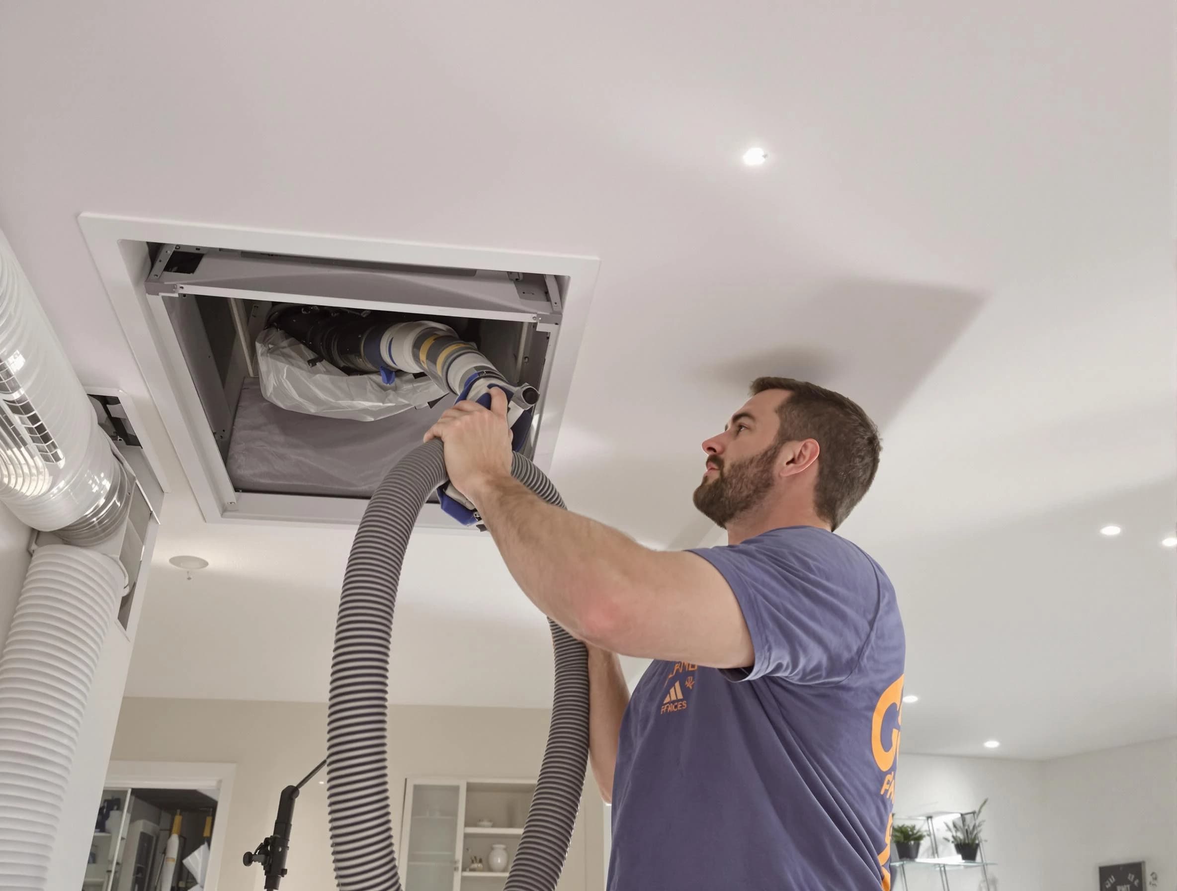 Precision indoor duct cleaning by Pell City Air Duct Cleaning in Pell City