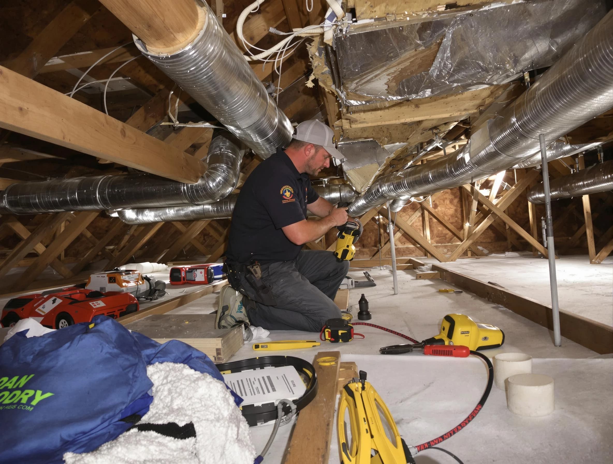 Professional air duct repair by Pell City Air Duct Cleaning in Pell City