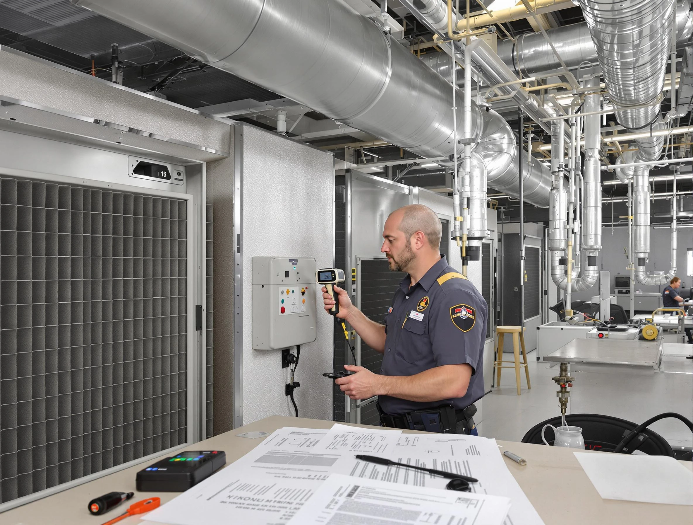 Professional filter system inspection by Pell City Air Duct Cleaning in Pell City